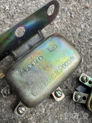 РС507Б РЕЛЕ СТАРТЕР ГАЗ ВОЛГА НОВ Руски, снимка 3 - Части - 50202165