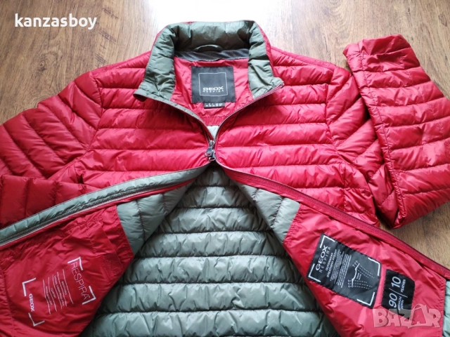 Geox M WARRENS men DOWN JACKET - ултралеко пухено яке М, снимка 2 - Якета - 52654112