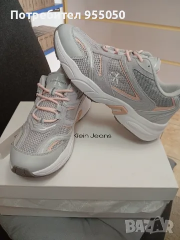 Дамски оригинални маратонки Calvin Kleine, снимка 2 - Маратонки - 49891767