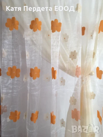 Луксозни двойни пердета внос от Гърция- код 53