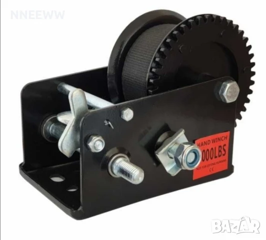 ръчна лебедка с текстилно въже 2500LBS 110кг, снимка 2 - Аксесоари и консумативи - 50683275