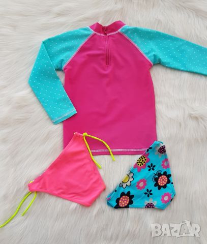 Детска плажна блуза и бански за момиче 3-4 години , снимка 9 - Детско бельо и бански  - 46324763