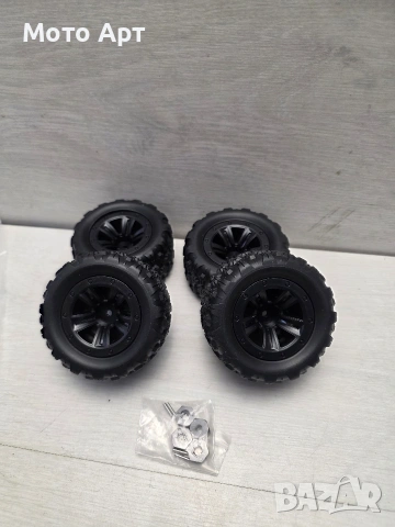 Универсални Гуми за RC РЦ Количка Колички 1/16 и 1/14 Хекс