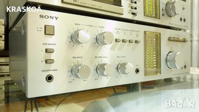 SONY TA-535 & TC-U60, снимка 4 - Ресийвъри, усилватели, смесителни пултове - 47133679