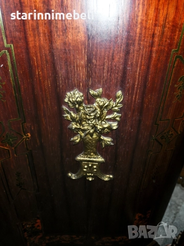 Антикварен шкаф стил Bulle, снимка 6 - Шкафове - 51951403