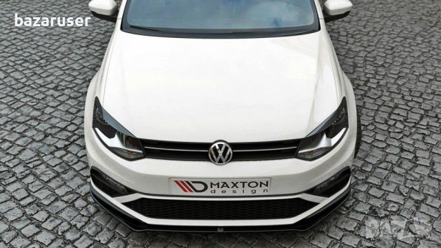 Нов Спойлер предна броня № 54 VW Polo mk5 GTI (след 2015)/254161, снимка 3 - Аксесоари и консумативи - 45162921