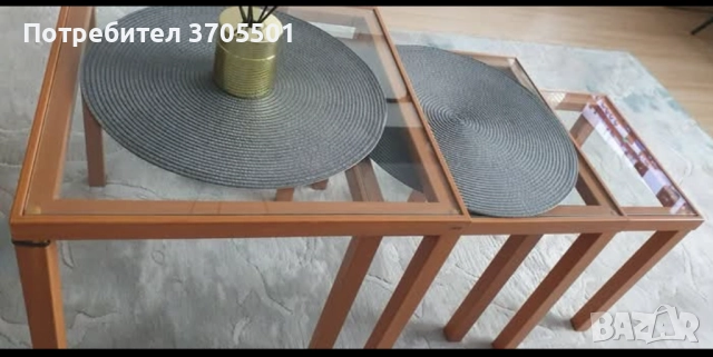 Немски масички тройка , снимка 7 - Маси - 52998205