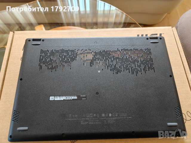MSI MODERN 15 B7M ryzen 5 7430U, ram 16 gb/SSD 512gb, снимка 7 - Лаптопи за дома - 53845170