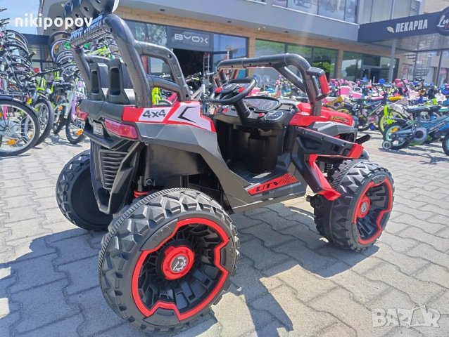 SAFARI двуместен акумулаторен джип JAKARTA 4x4 червен, снимка 12 - Детски велосипеди, триколки и коли - 53569417