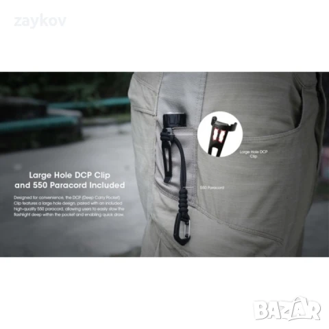 Професионално фенерче, Nitecore EDC33, презареждаемо USB-C, снимка 7 - Друга електроника - 50676240