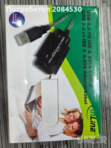 USB2.0 To IDE & SATA Cable, снимка 8 - Кабели и адаптери - 53614614
