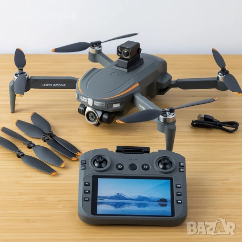 Професионален 4K дрон, с интелигентно управление и GPS S28. , снимка 10 - Дронове и аксесоари - 51110497