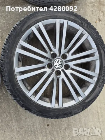  VW гуми с джанти 17" 4 бр, снимка 9 - Гуми и джанти - 47902110