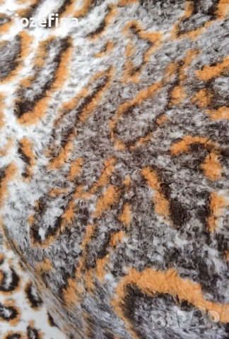 Комплект мъхести тигрови/ягуар покривки за легла и калъфки за възглавници., снимка 5 - Олекотени завивки и одеяла - 50660165