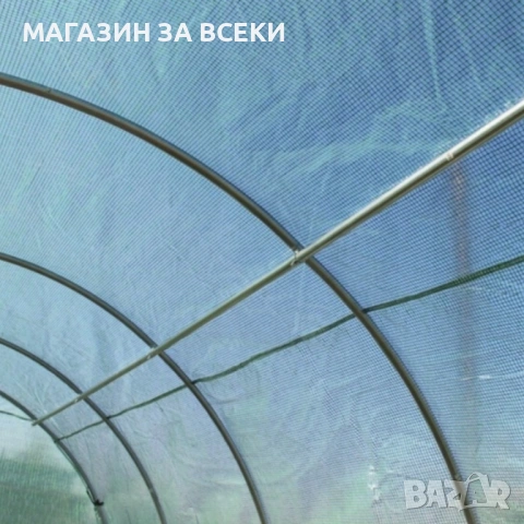 Компактна бяла оранжерия - професионална защита и идеални условия за вашите култури, снимка 7 - Оранжерии - 53817745