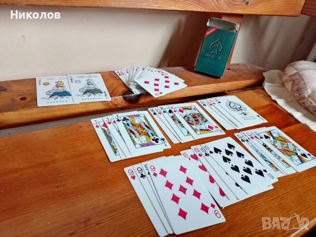 Карти за игра "1€" нови!+Доставка!, снимка 2 - Карти за игра - 53343511