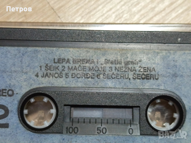Аудио Касета "Лепа Брена" Сладък Грях, снимка 3 - Аудио касети - 53080814