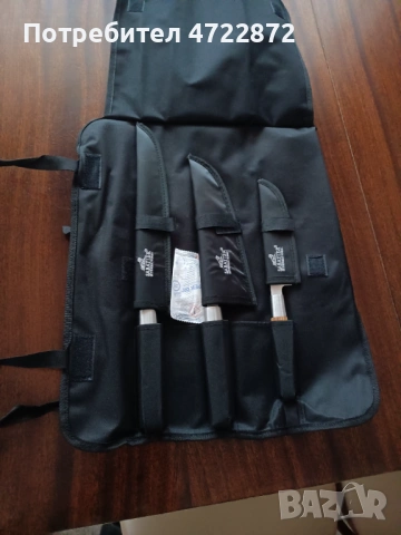 Японски ножове Sabatier комплект 3 ножа, снимка 3 - Други - 53273131