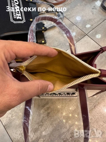 Coach Дамска Чанта - Налични Различни Цветове Код E527, снимка 9 - Чанти - 50756011