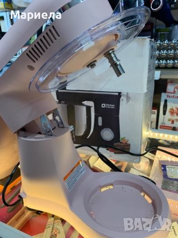 Кухненски миксер Kitchen in the box 800W / Планетарен миксер с 2 купи, снимка 16 - Миксери - 52050820