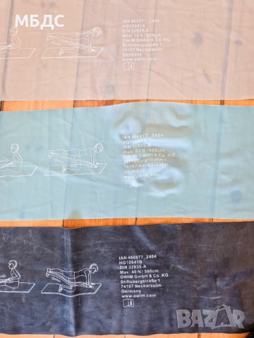 Ластици за тренировка различни видове. , снимка 3 - Фитнес уреди - 53793670