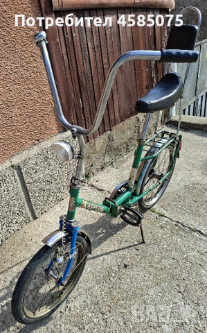 Велосипед сгъваем Балкан / Балканче с облегалката , снимка 6 - Велосипеди - 53747957