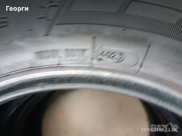 2бр.зимни гуми 215/65/16C Dunlop, снимка 3 - Гуми и джанти - 53663538