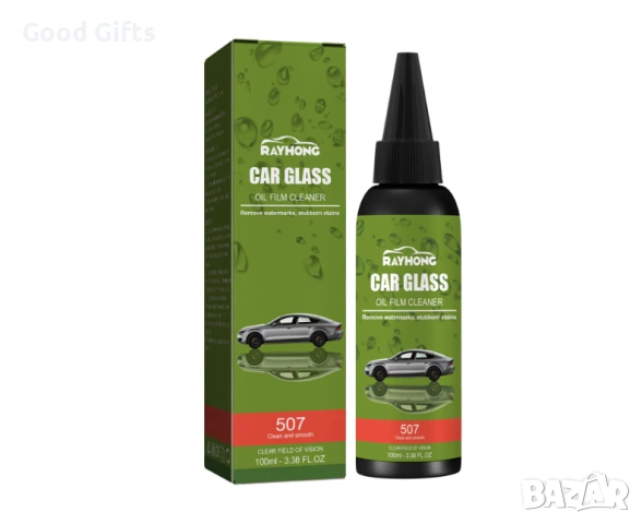 Почистващ препарат за автомобилно стъкла RayHong – Кристална Яснота и Безопасно Шофиране, снимка 2 - Аксесоари и консумативи - 53369071