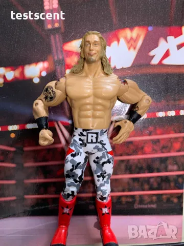 Екшън фигура WWE Edge Rated R Superstar WWE Jakks Ruthless Aggression figure играчка White Camo, снимка 5 - Фигурки - 49511610