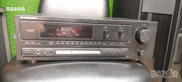 стерео ресивър PIONEER SX-102 , снимка 4 - Ресийвъри, усилватели, смесителни пултове - 46586531