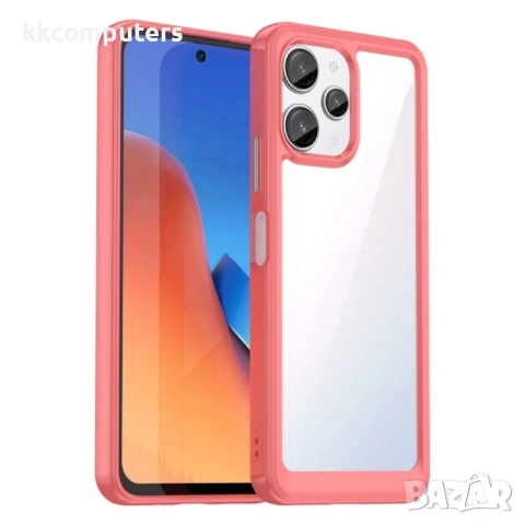 Xiaomi Redmi 12 5G (Global) / Poco M6 Pro 5G Силиконов Калъф Transparent TPU и Протектор, снимка 5 - Калъфи, кейсове - 53231960