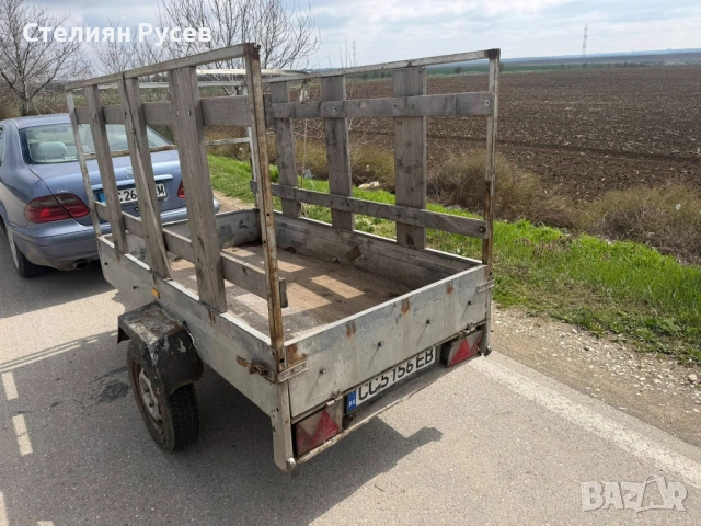  STEMA стема Ремарке 210/115 см цена 620 евро само с малък талон , няма голям , няма прехвърляне -на, снимка 11 - Ремаркета - 54045939