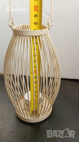 Свещник -висящ, снимка 2 - Антикварни и старинни предмети - 52494346