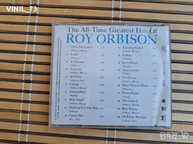 Roy Orbison – The All-Time Greatest Hits Of Roy Orbison Volume 1 & 2, снимка 3 - CD дискове - 50878812
