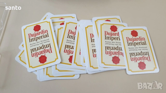 Винтиж комплект Dujardin Imperial+тесте карти , снимка 8 - Други ценни предмети - 53783305
