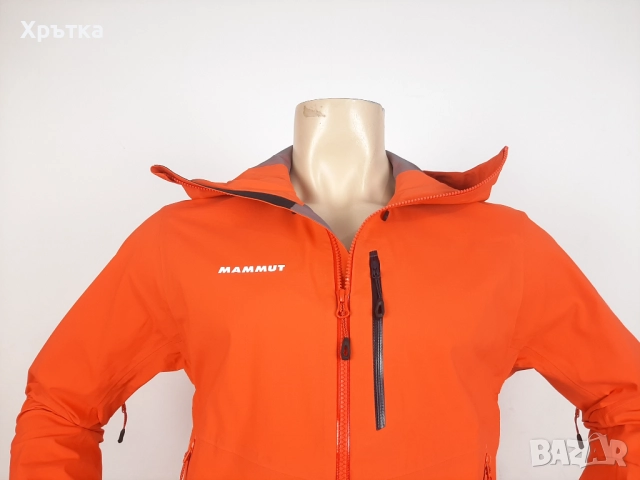 Mammut Alto Guide HS - Оригинално мъжко хардшел яке размер S, снимка 6 - Якета - 51869536