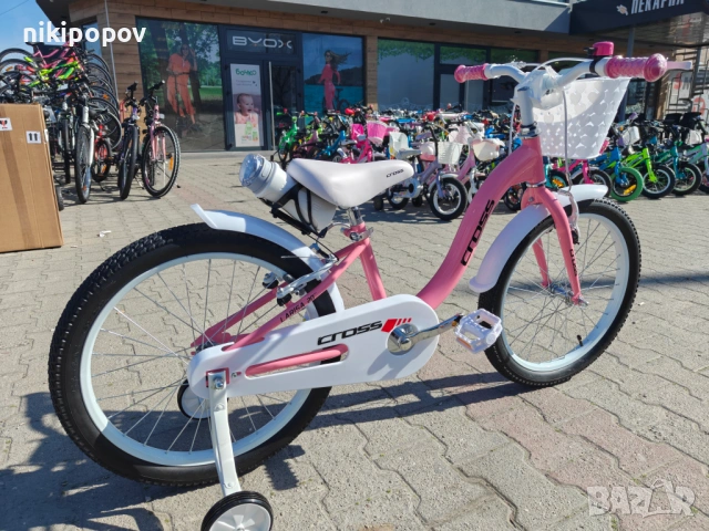 CROSS Велосипед 20" LARISA розов, снимка 10 - Велосипеди - 53830601