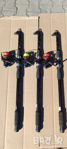 Шаранджийски комплект въдици и макари