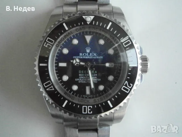 ROLEX, Deepsea, Seadweller (морски обитател), diver, 44mm, масивен часовник!, снимка 13 - Мъжки - 47168241