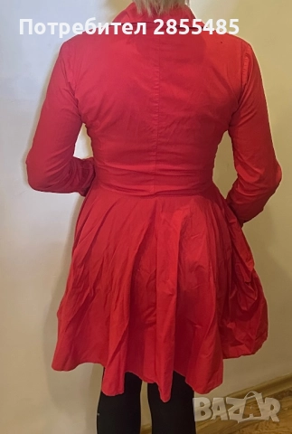 Риза Карамела фешън червена , снимка 2 - Ризи - 52095988