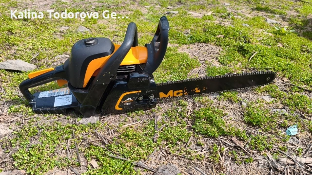 Продавам бензинов верижен трион на McCulloch CS 50S, снимка 5 - Моторни триони/резачки - 53851662