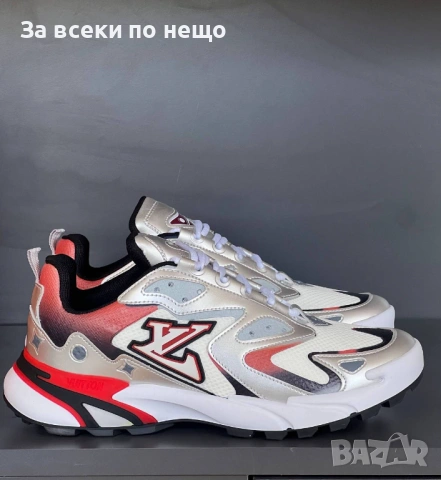 Louis Vuitton Runner Tatic Мъжки Маратонки👟Мъжки Спортни Обувки Луис Витон Рънър Татик Код SK937, снимка 6 - Маратонки - 53577985