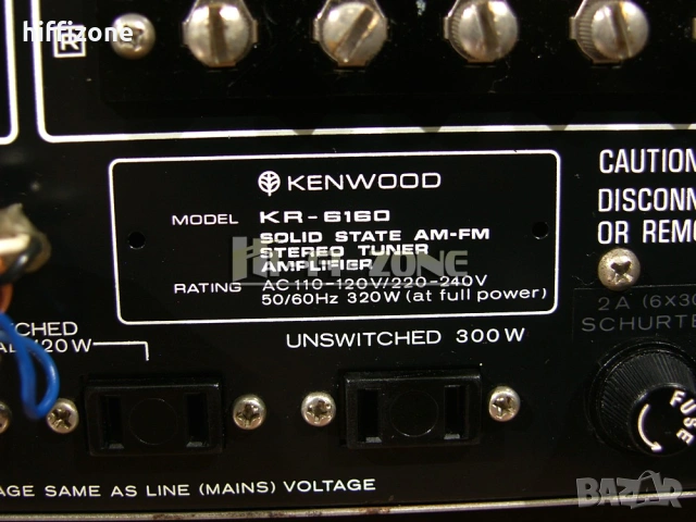 Ресивър  Kenwood kr-6160 , снимка 10 - Ресийвъри, усилватели, смесителни пултове - 54053804