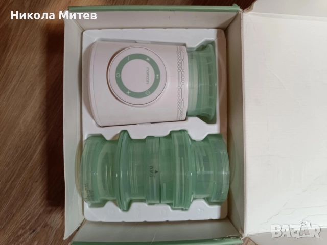 Momcozy MW03 Нагревател за бебешки бутилки- акумулаторен, преносим, универсален, снимка 2 - Прибори, съдове, шишета и биберони - 52448579