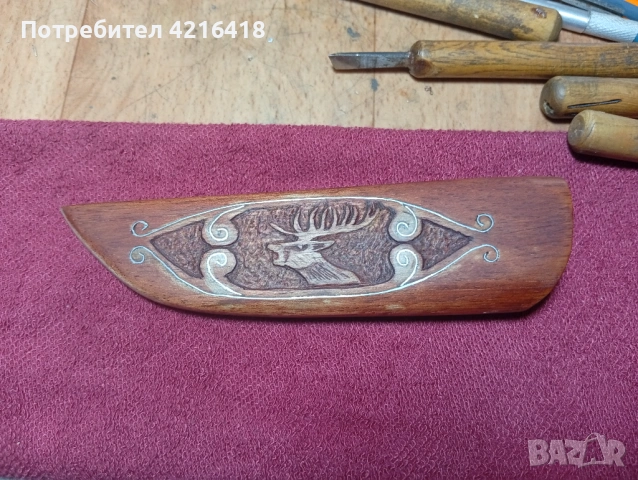 Нож ръчна изработка, снимка 7 - Ножове - 54277621
