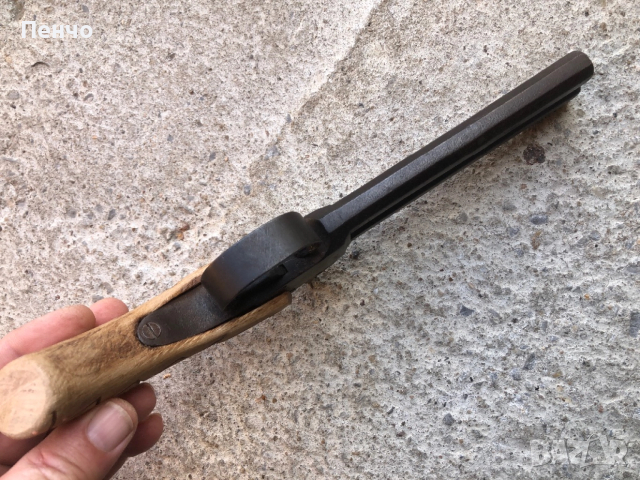 старинен капсулен двуцевен пистолет, снимка 6 - Антикварни и старинни предмети - 39028282