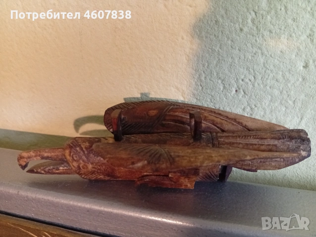 Статуетка от кост, снимка 6 - Статуетки - 53062708