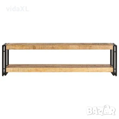 vidaXL ТВ шкаф, 150x30x40 см, мангово дърво масив（SKU:247809）, снимка 2 - Шкафове - 49390997