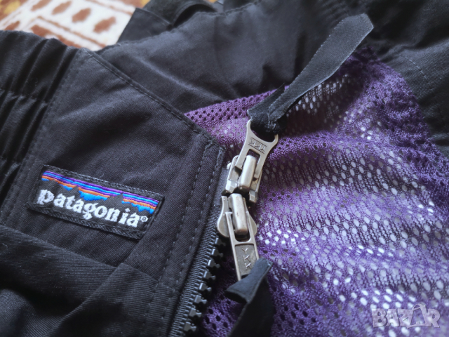Patagonia Waterproof / M* / дамски панталон гащеризон Gore-Tex / вградени гети / състояние: отлично, снимка 3 - Екипировка - 45003461