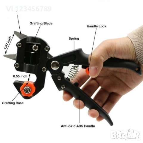 Ножици за присаждане и подрязване на дървета, снимка 3 - Градински инструменти - 53684727